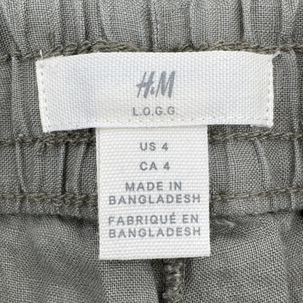 H&M linen drawstring